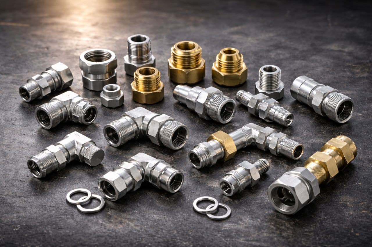 Типы резьбы в гидравлике: полный технический справочник