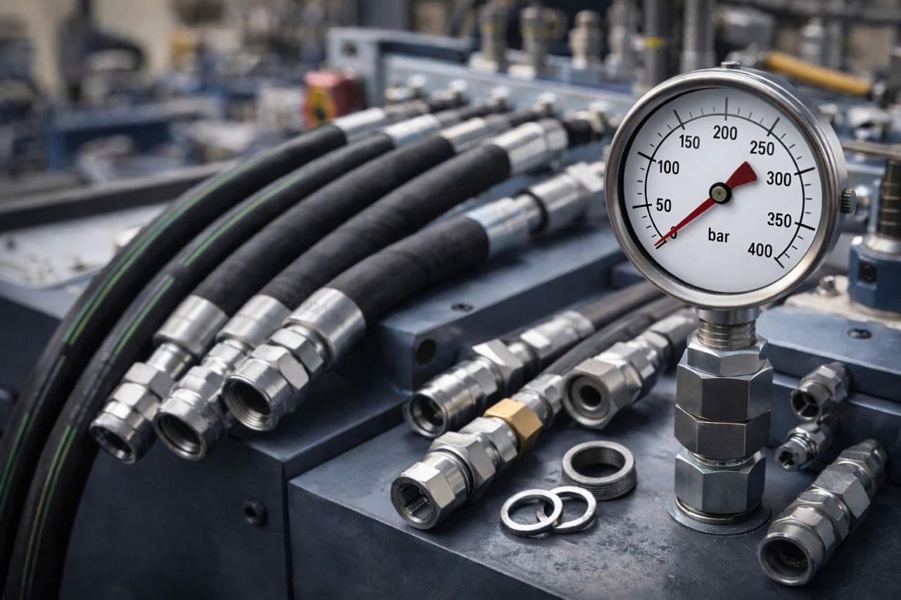 Как выбрать РВД под рабочее давление 250 бар