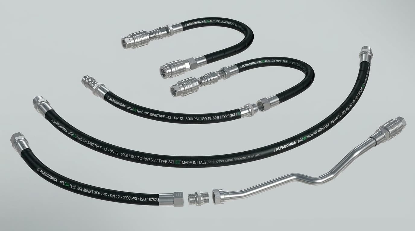 Рукав высокого давления стандарта 4SH